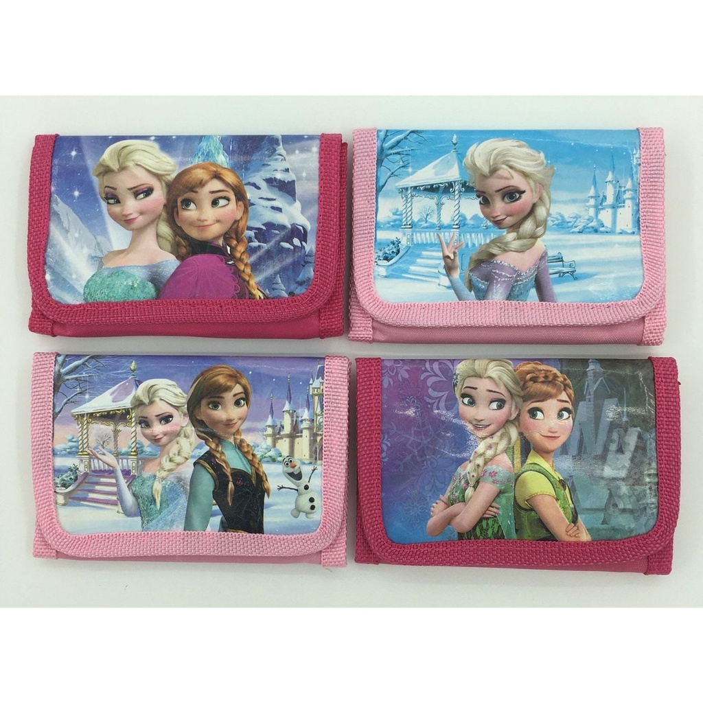 Ví Họa Tiết Hoạt Hình Frozen Dễ Thương Cho Bé