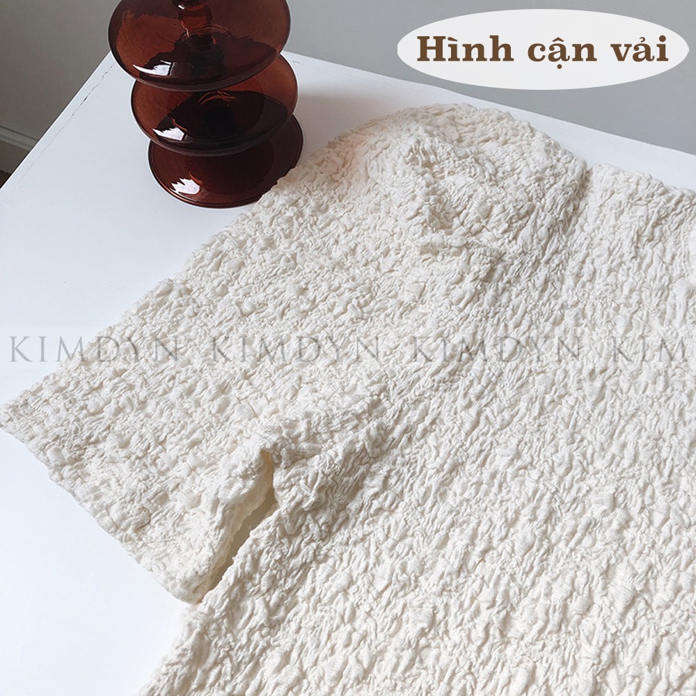 Áo vintage nữ áo kiểu ôm tay lỡ KIMDYN [KDA03]