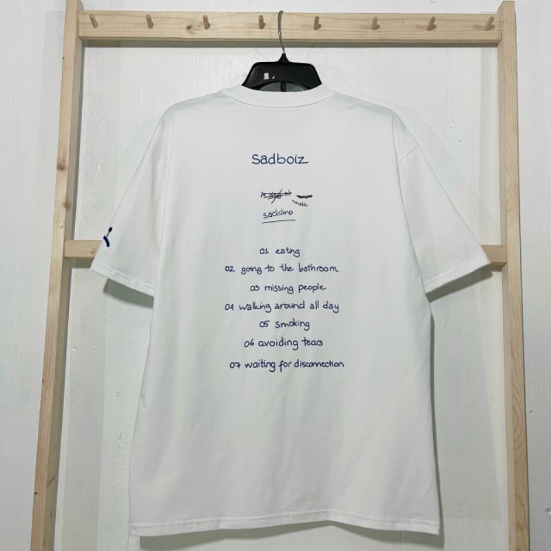 XPstore Áo thun tay lỡ thun cotton Nam Nữ SADBOIZ form đẹp (Ảnh thật)