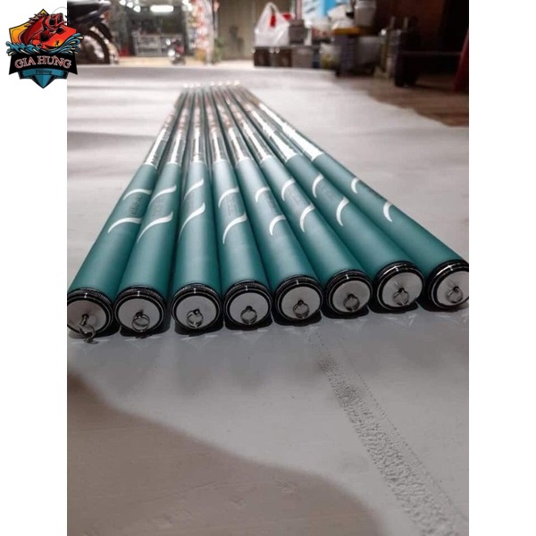 cần câu đơn Gama 8h tặng 1 ngọn là dòng cần bạo lực, tải cá lớn. chất liệu carbon cao cấp, màu sơn nano chống gỉ