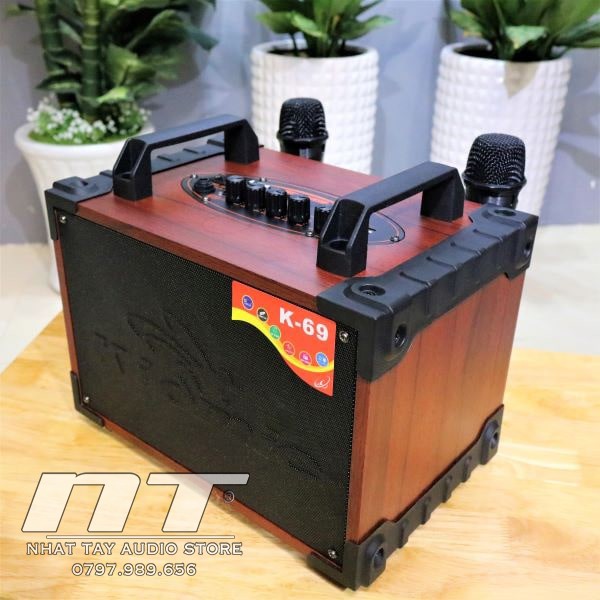 - Kiomic K69 - Loa kéo karaoke mini mới nhất 2020
