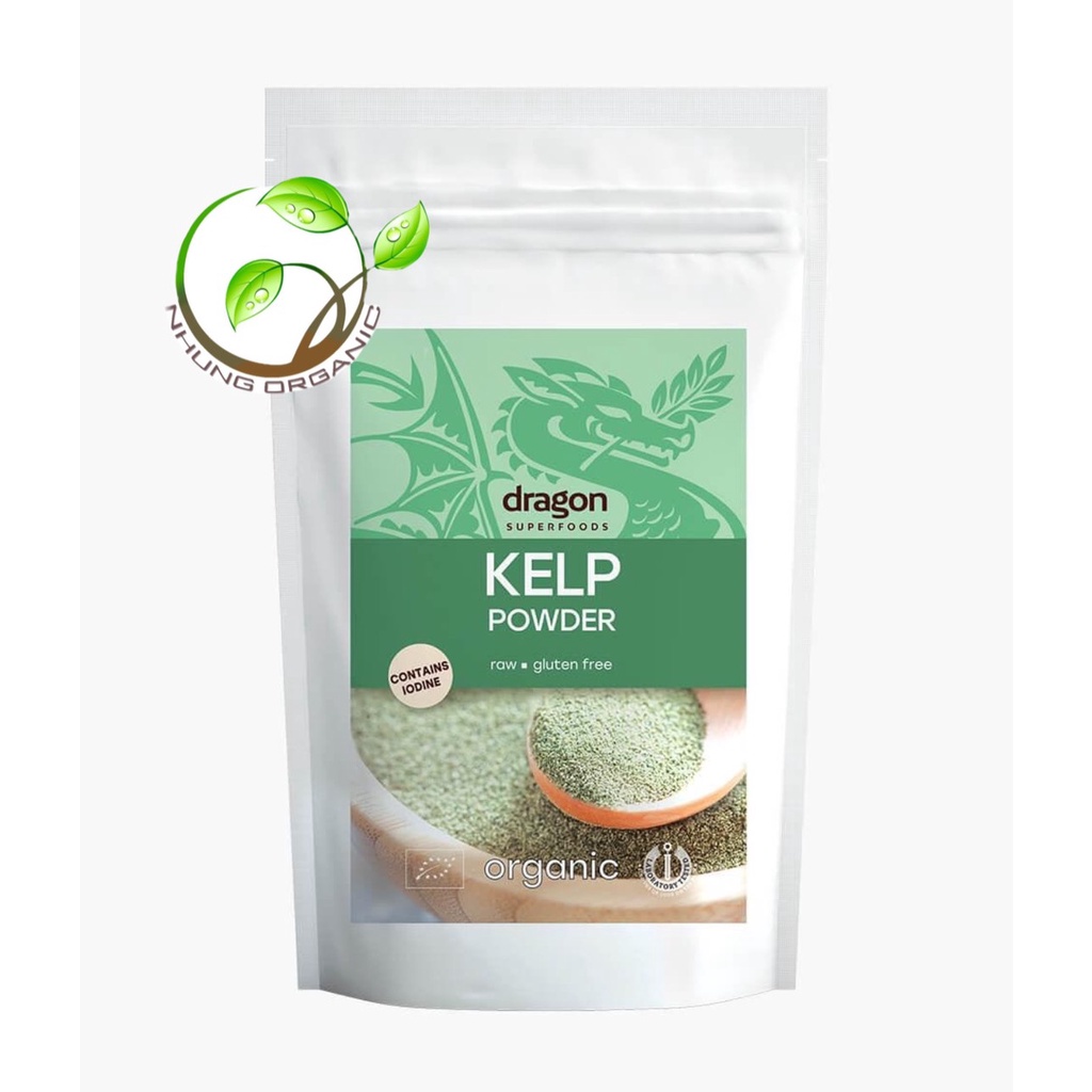 Bột tảo bẹ (Kelp) hữu cơ Dragon Superfood 100g