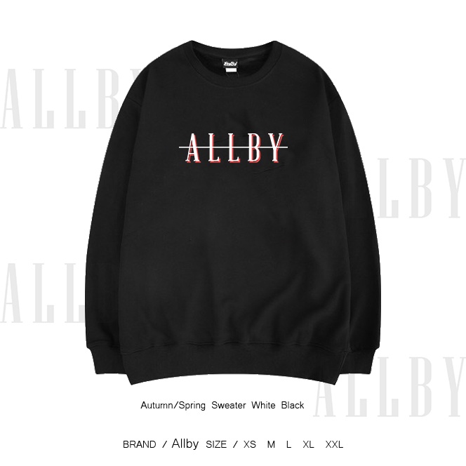 Áo Sweater Nam Nữ nỉ da cá form rộng Allby Redline , áo hoodie unisex phong cách hàn quốc | BigBuy360 - bigbuy360.vn