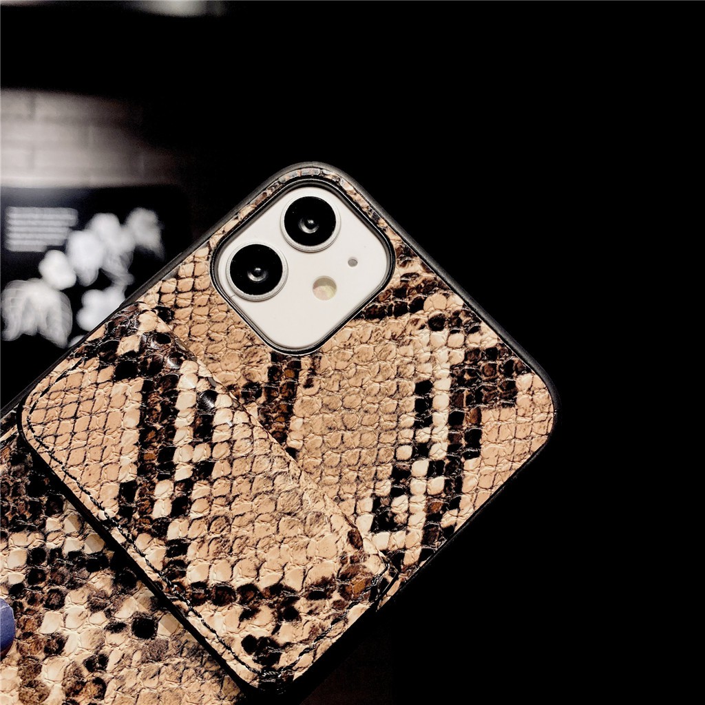 Ốp điện thoại TPU mềm đeo chéo họa tiết da rắn cho Apple iPhone 11 Pro Max 11 Pro 11 XS Max XR XS X 8 Plus 8 7 Plus 7 | BigBuy360 - bigbuy360.vn