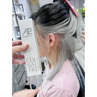 Thuốc Nhuộm Tóc AP Professional Mã 10.11 Khói Bạch Kim Lên Màu Chuẩn 100ml Platinum Blonde Ash