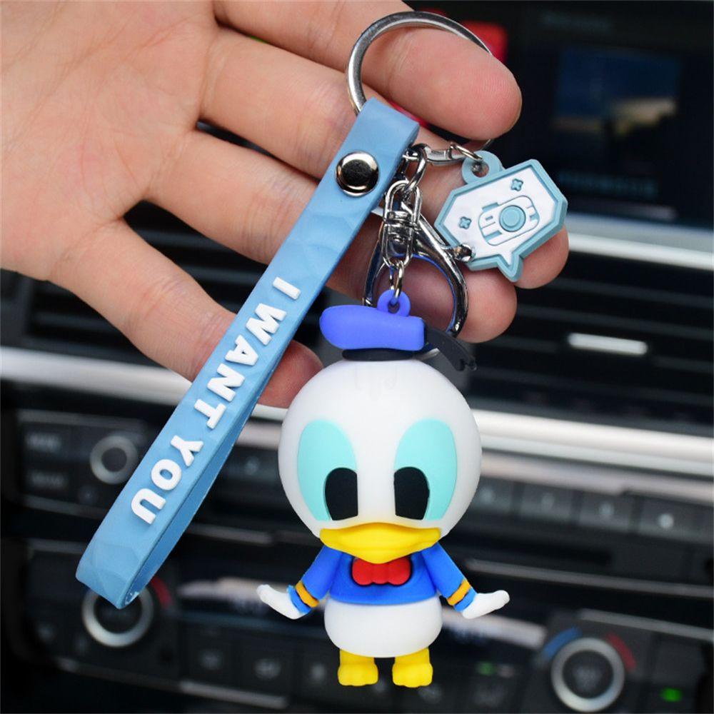 ROWANS Móc Khóa Hình Nhân Vật Stitch Xinh Xắn