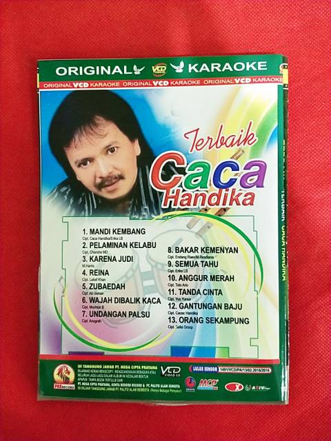 Đĩa Cd Caca Karaoke Vcd Chất Lượng Cao