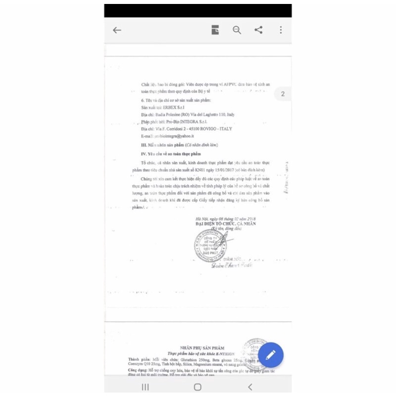 Viên uống K-Nthion đẹp da, chống lão hoá 60 viên