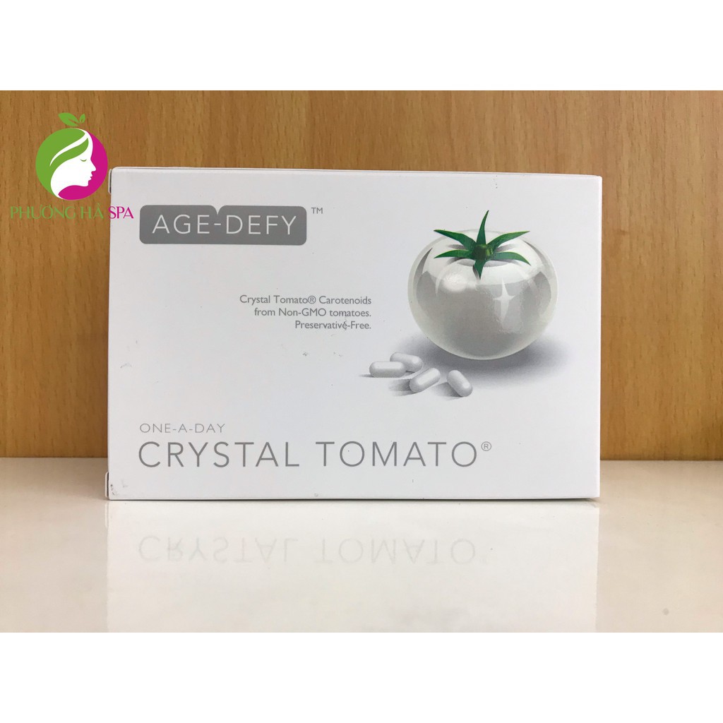 Viên Trắng Da cà chua trắng Crystal Tomato (30 viên)