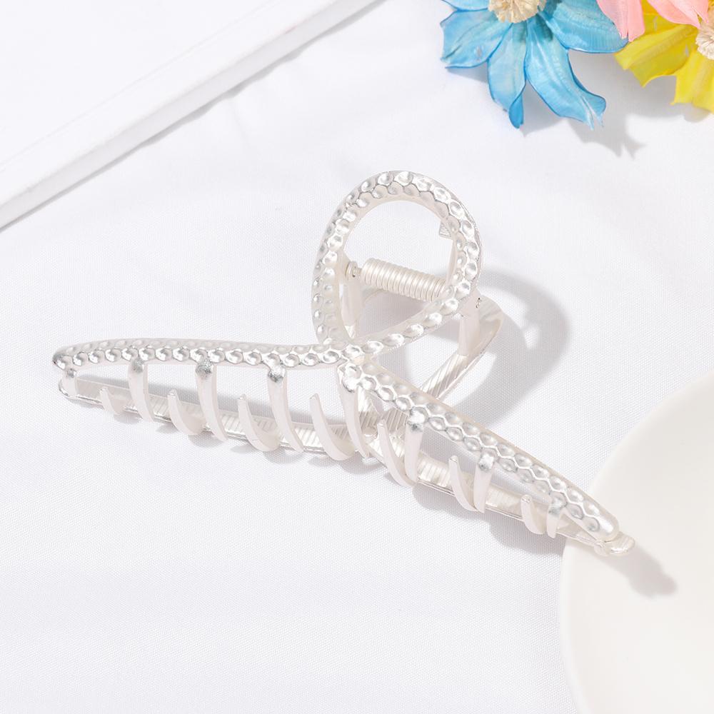 LAY Kẹp Tóc Kim Loại Đính Đá Lấp Lánh Thanh Lịch Cho Nữ