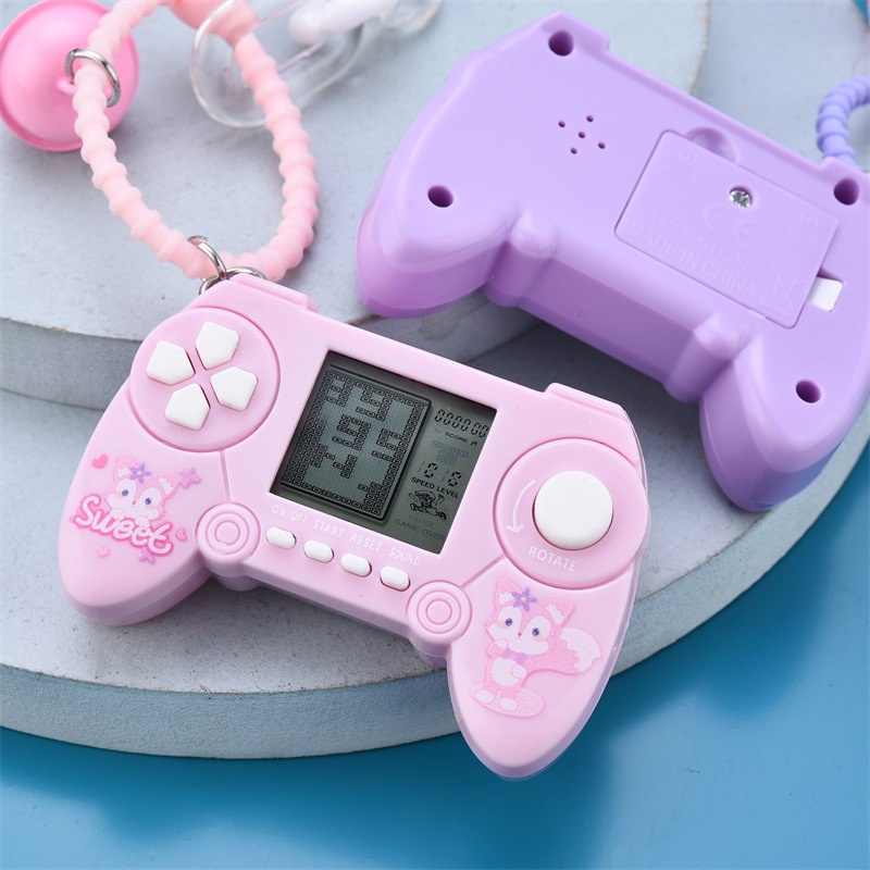 Móc Khóa Gắn Máy Chơi Game Tetris Mini Dễ Thương