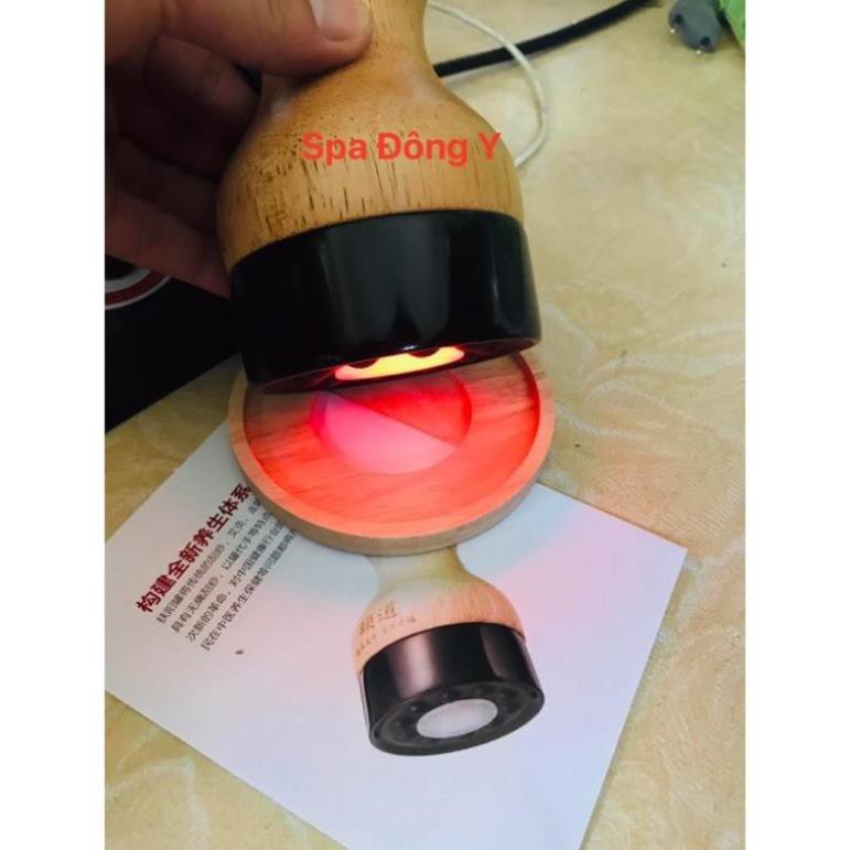 Máy hồng quang loại 1 kèm theo diệu 30ml và dầu masssage gừng 230ml ấm nóng sâu