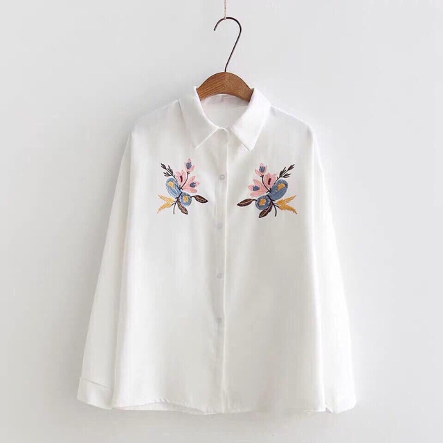 ÁO SƠ MI THÊU (CHIP TRANG | BigBuy360 - bigbuy360.vn