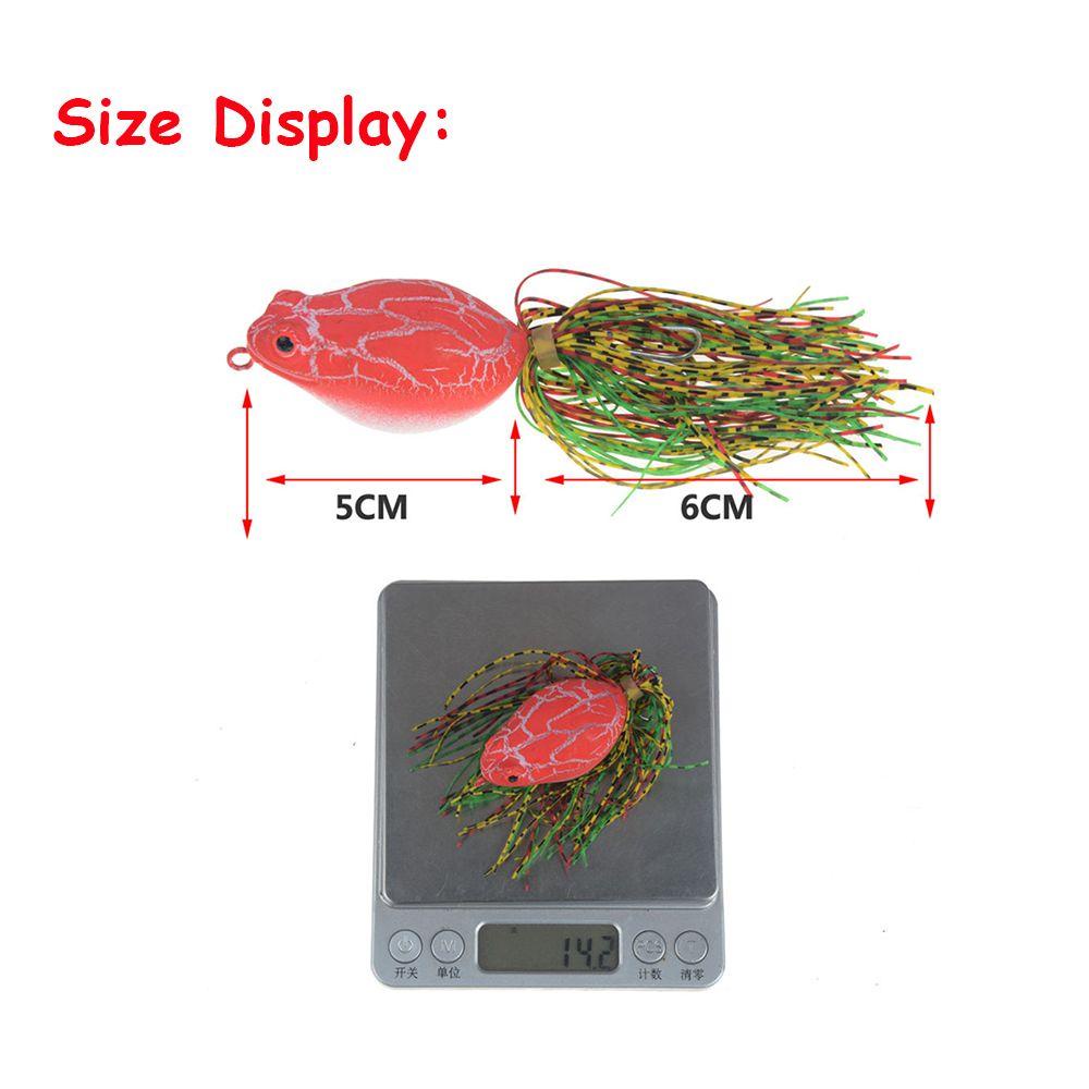Mồi Câu Cá Giả Hình Ếch 14g 5cm 14g 5cm