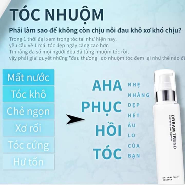 [Tặng Quà Hót] Essence Dưỡng Tóc AHA Dream Trend | Thế Giới Skin Care