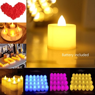 Đèn LED Hình Nến Không Ngọn Lửa Trang Trí Ấn Tượng