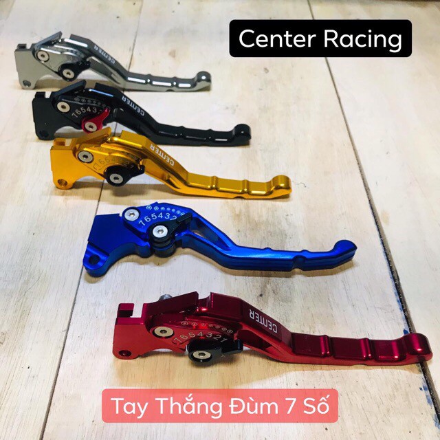 Tay thắng đùm 7 Số Full CNC Center Racing Wave ; Dream ; Sirius ; Fu ...