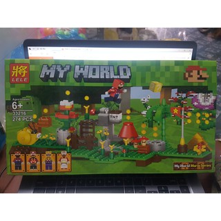 BỘ LÁP RÁP THẾ GIỚI MY WORLD – 274 MẢNH RÁP