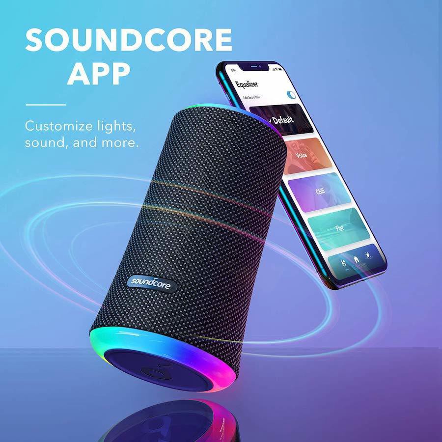 [Mã ELTECHZONE giảm 5% đơn 500K] Loa bluetooth SOUNDCORE Flare 2 20W by Anker Hàng chính hãng - A3165