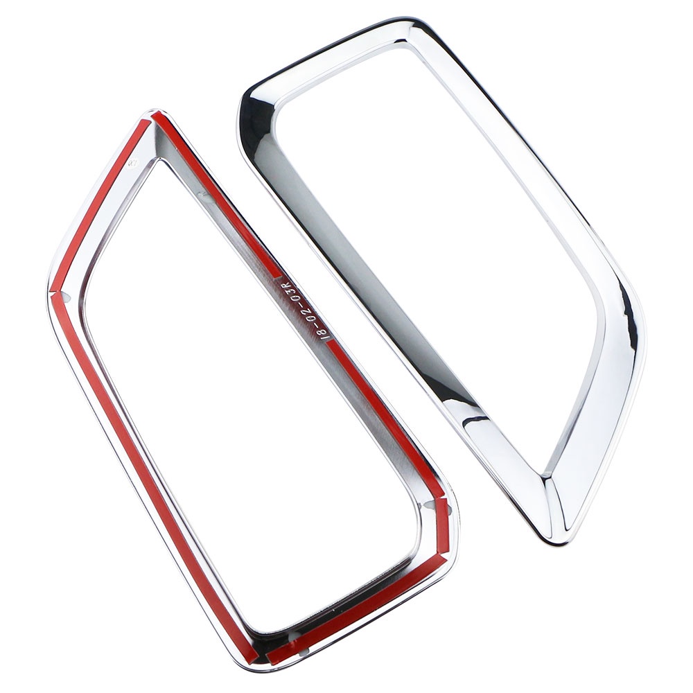 Khung Viền Đèn Sương Mù Phía Trước Bằng ABS Mạ Chrome Cho Hyundai Kona Encino Kauai SUV 2018 2019