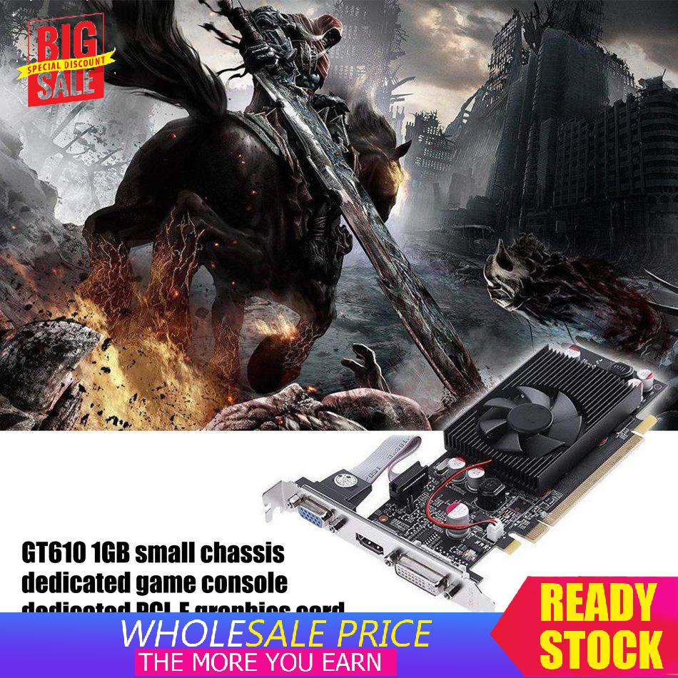Thẻ Video Pny Nvidia Geforce Vcgt610 Xpb 1gb Ddr2 Sdram Pci Express 2.0 | BigBuy360 - bigbuy360.vn