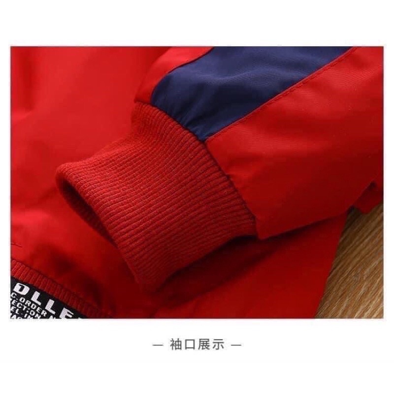 Áo Khoác Gió Boomber Cho Bé