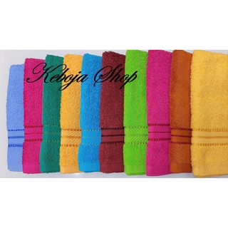 Khăn tắm, khăn cotton 10 màu siêu mềm mịn 40cm x 80cm kb09