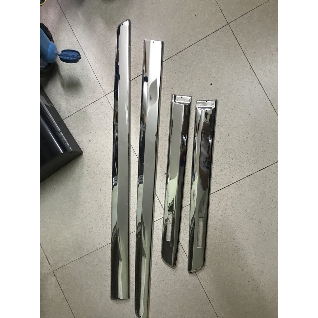 Bộ ốp nẹp sườn Inox xe DaeWoo Matiz 3, Chevrolet Spark 2007 đến 2011