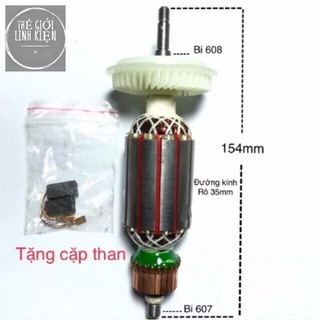 Roto máy mài bosch 6-100 chính hãng - ruột, rotor máy mài bosch gws 6-100 gws 060 gws 6-125..