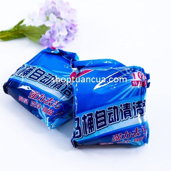 Viên thả bồn cầu, viên thả toilet làm sạch nhà vệ sinh, khử sạch mùi hôi