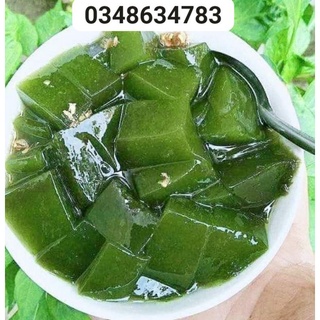 300gr   Lá sương sâm lông RỪNG khô  làm thạch sương sâm  (hút chân không ) tặng nang mực