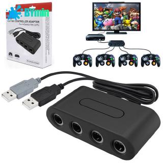 Bộ Chuyển Đổi 4 Cổng Ngc Cho Máy Chơi Game Nintendo Wii U & Switch & Pc