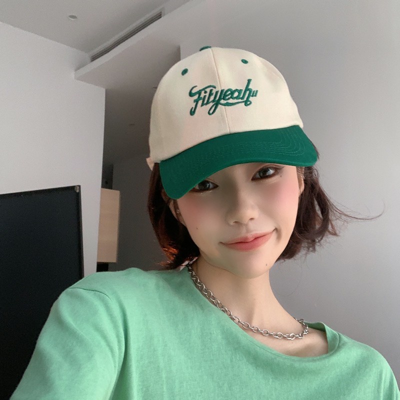Mũ Lưỡi trai phối thêu chữ Fityeah form unisex nam nữ nón kết thời trang phong cách Hàn Quốc nhiều màu - K37