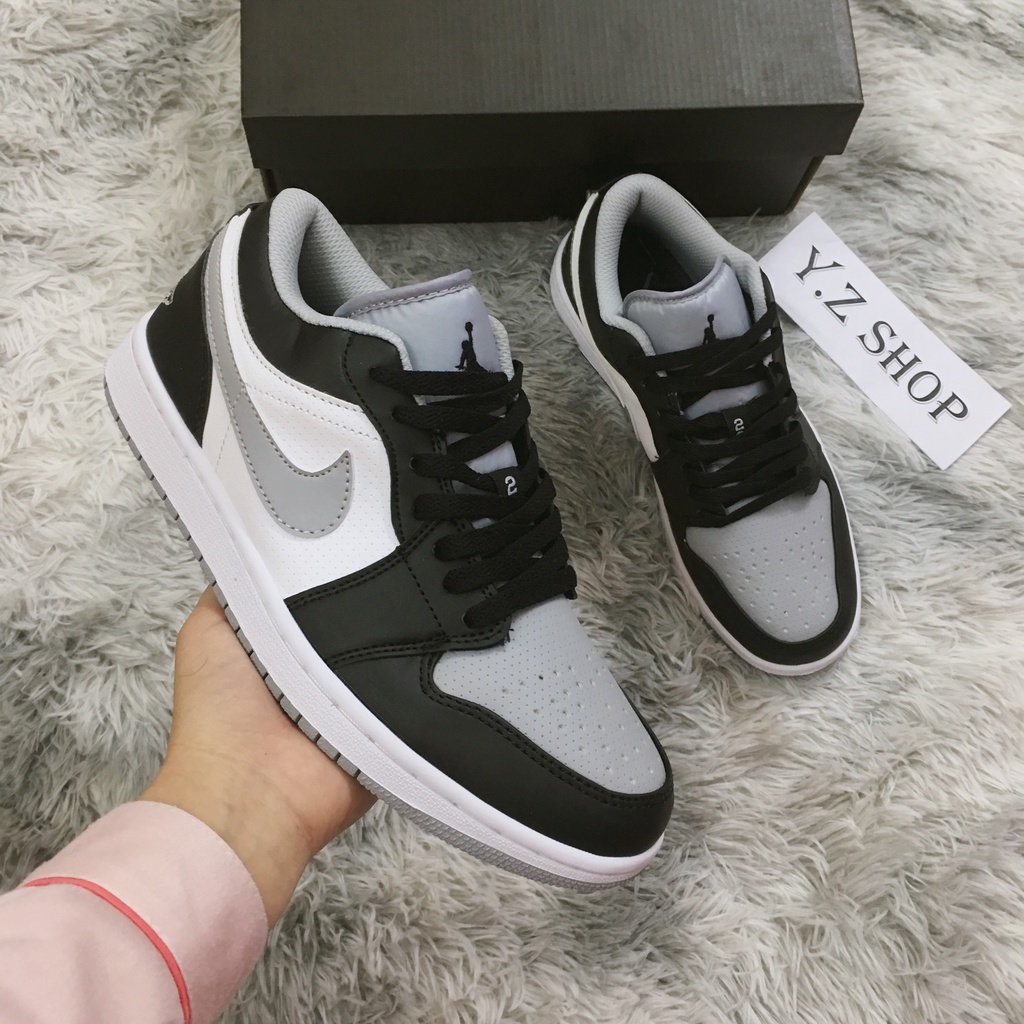 🌿FREESHIP🌿 🌿FREESHIP🌿 Giày Sneaker, Giày Thể Thaor JD Cổ Thấp  Đen Xám Nam Nữ