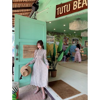 VÁY HOA NHÍ MAXI DÁNG TIỂU THƯ