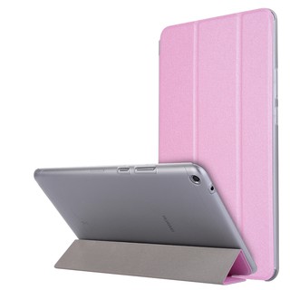 Bao Da Pu Máy Tính Bảng + Pc Cứng Nắp Gập Làm Ba Tự Động Ngủ / Đánh Thức Cho Huawei Mediapad T3 8.0 (Kob-L09 / Kob-W09) 8.0