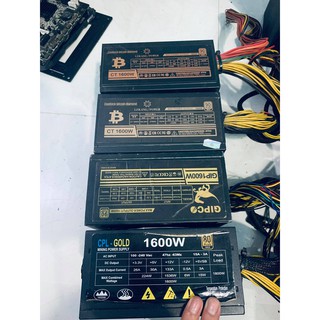Nguồn BTC 1300W -1600W - 1800W 90 Plus Gold