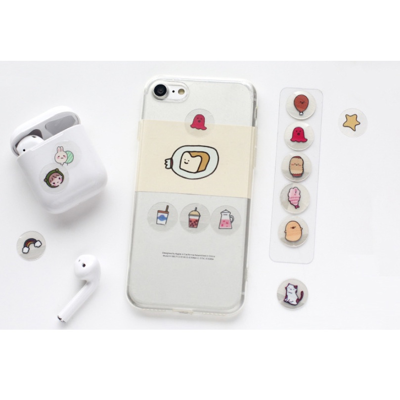 Sticker hình dán dễ thương sáng tạo nhãn dán sổ trang trí dễ thương phong các Hàn Quốc siêu đáng yêu