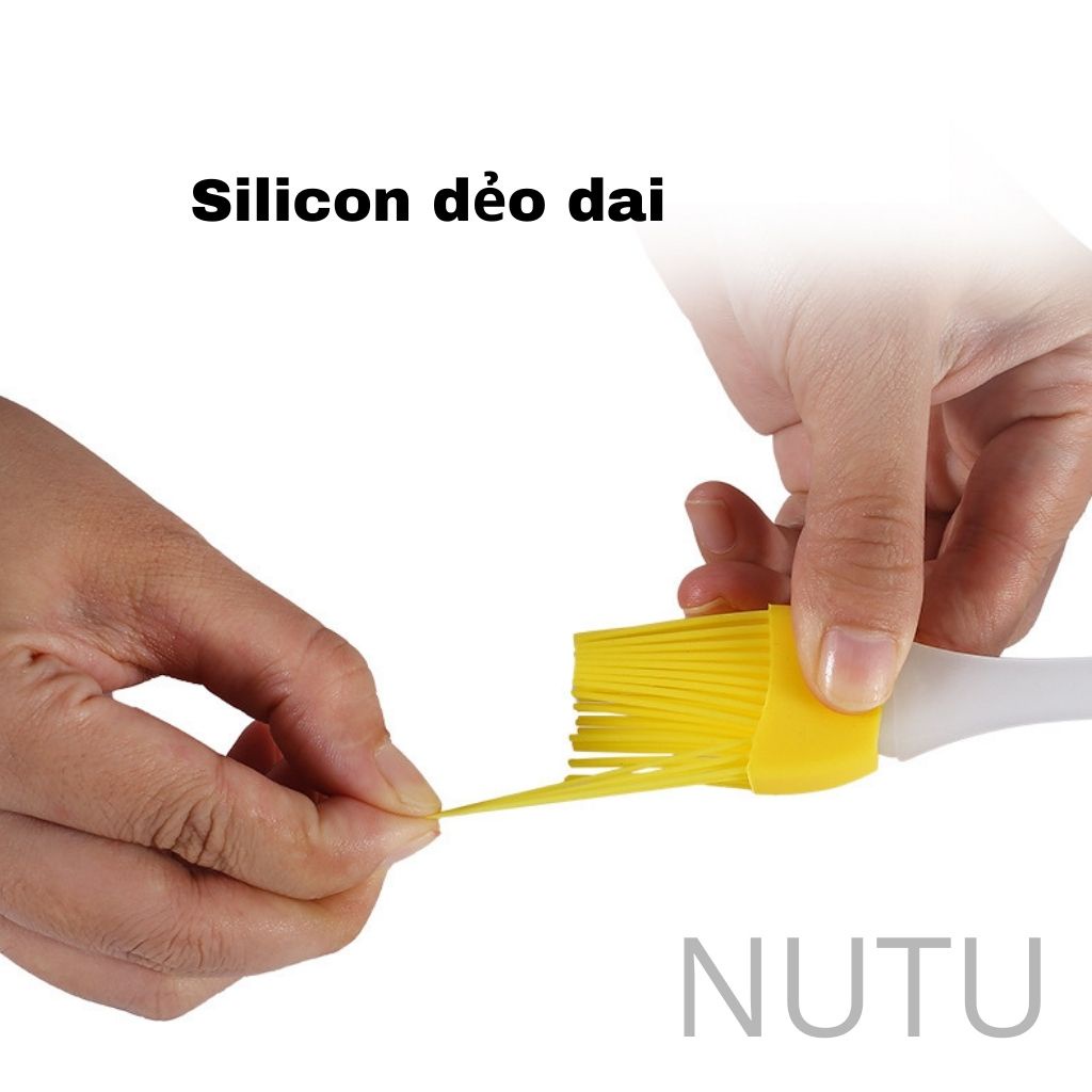 Cọ Silicon Phết Dầu Nướng Thịt Làm Bánh Tiện Lợi Cho Gia Đình