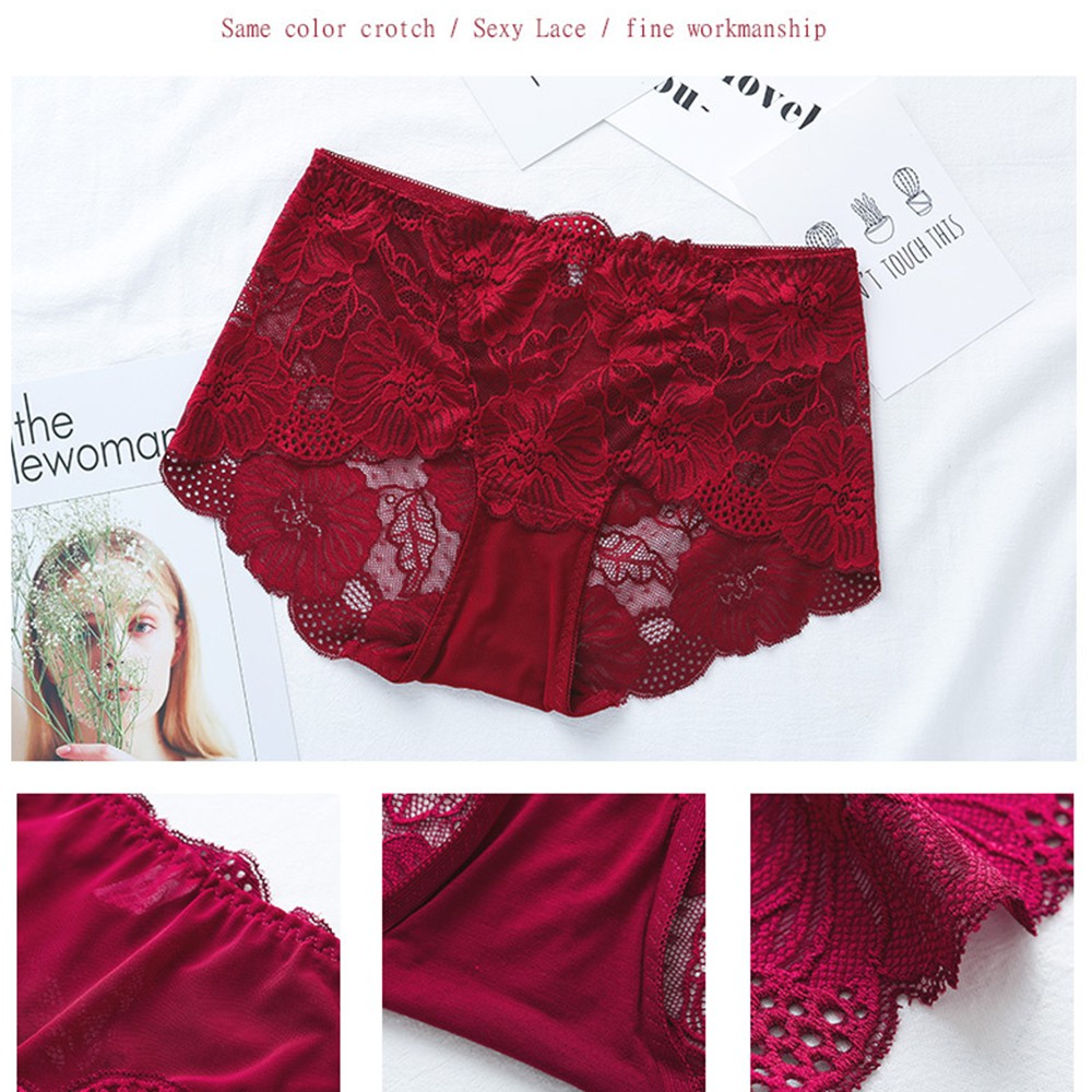 Quần Lót Ren Lưng Cao Plus Size Lớn XXL 110kg