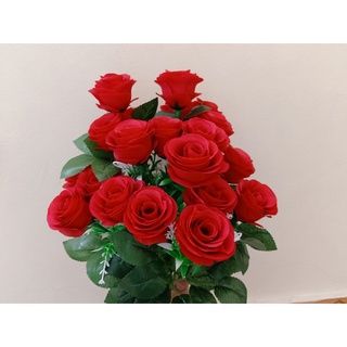 Hoa Giả | Cành Hồng Tuyết Siêu Xinh Decor Trang Trí Nhà Cửa | Hà Hoa Flower