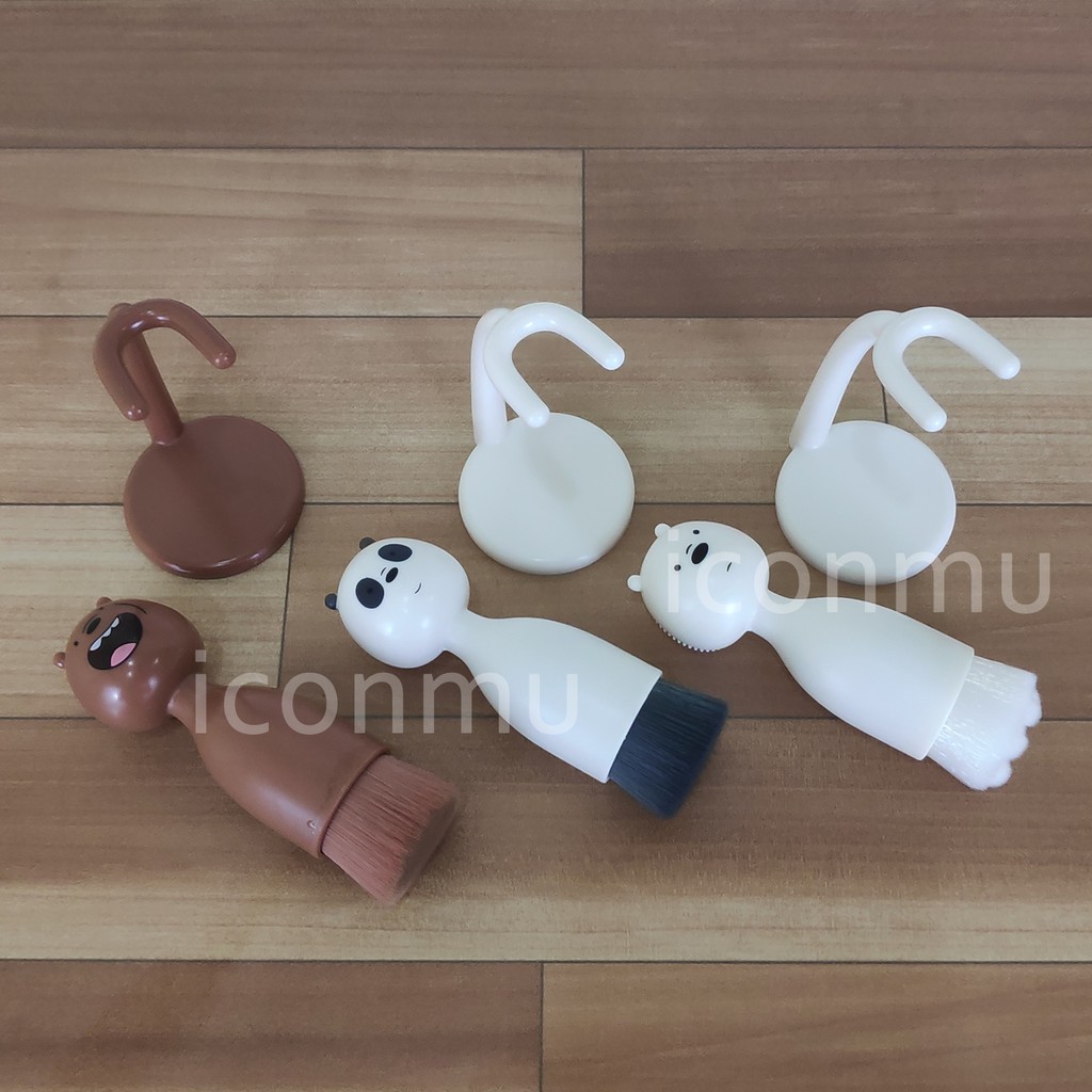 Miniso Cọ Rửa Mặt Hình Gấu We Bare Bears