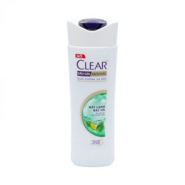 Dầu gội sạch gàu bạc hà Clear Nutrium 10 340g