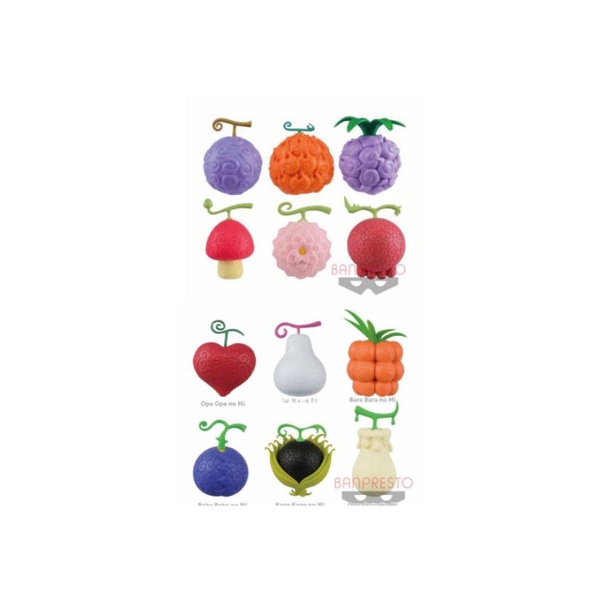 Bộ 6 Mô hình One Piece Trái ác quỷ chính hãng Banpresto 2020