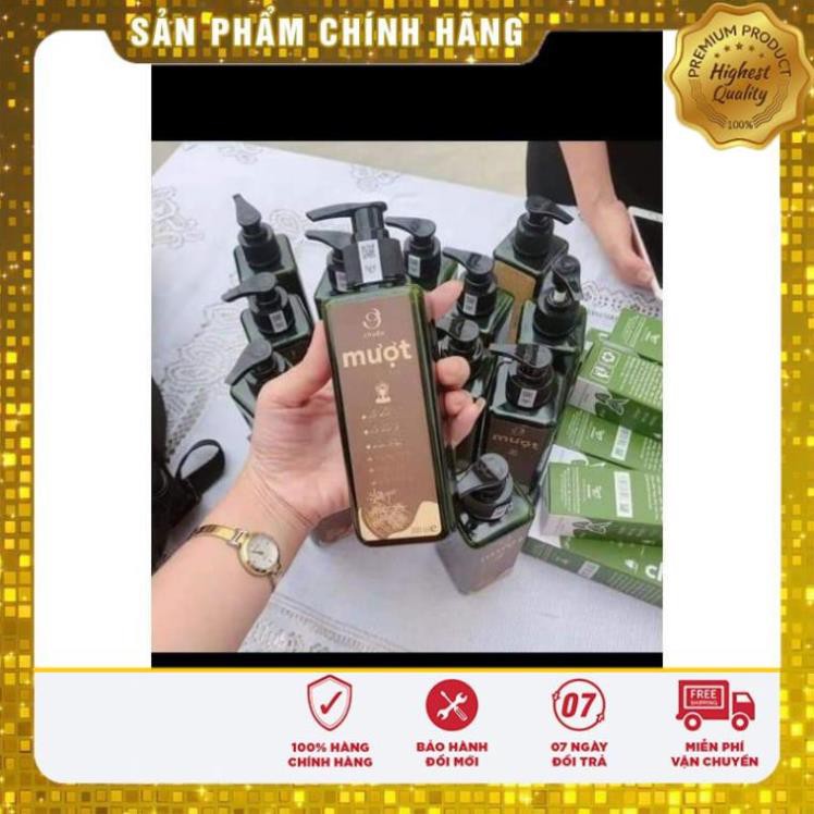Dầu gội đầu Mượt hà thủ ô(50%), bồ kết, mần trầu,chanh sả..của tập đoàn An Thái Hưng