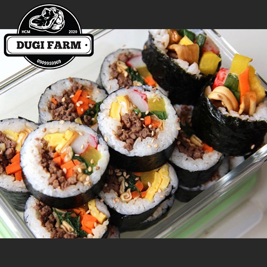 Cơm Cuộn Thịt Bò - Kimbap Thịt Bò (Giao Hoả Tốc HCM) | BigBuy360 - bigbuy360.vn