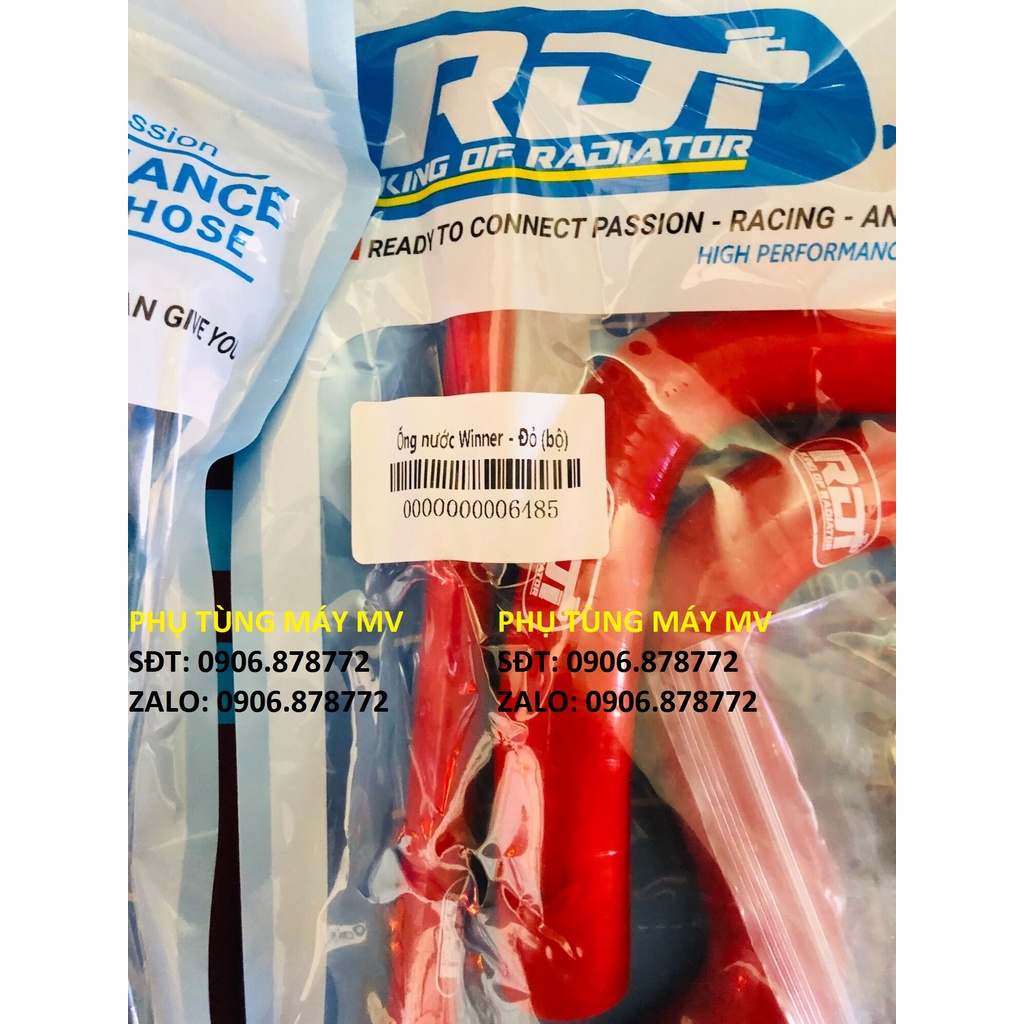 Ống nước RDT và SAMCO dành cho Ex135.150/ Ex155 VVA/ Winner Sonic/ Raider Satria. Yêu Thích ❤️❤️❤️