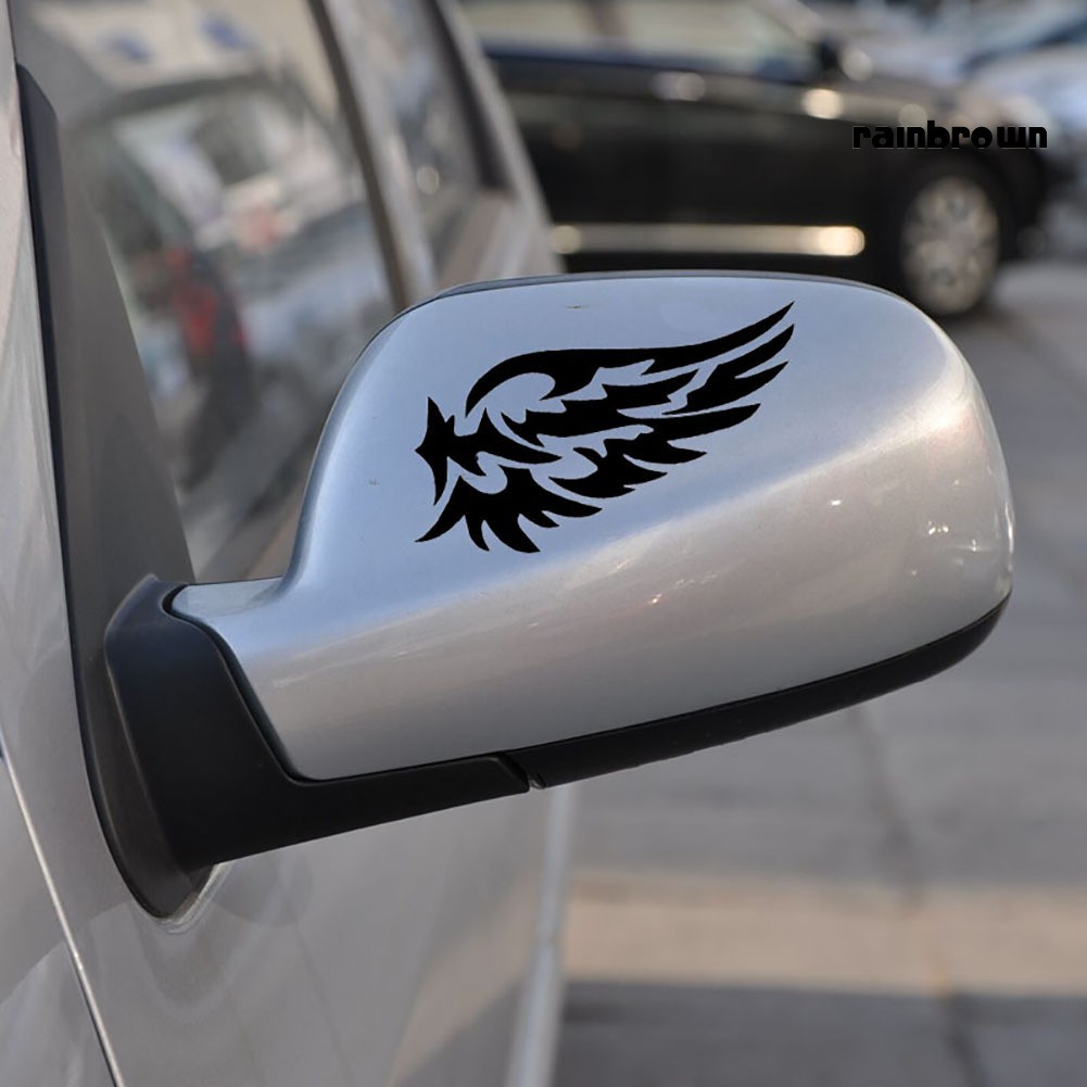 2 Nhãn dán xe hơi ở kích chiếu hậu hình lồng vũ thời trang
