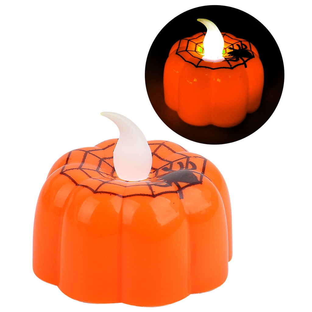 1 Đèn LED Hình Quả Bí Ngô Trang Trí Lễ Halloween
