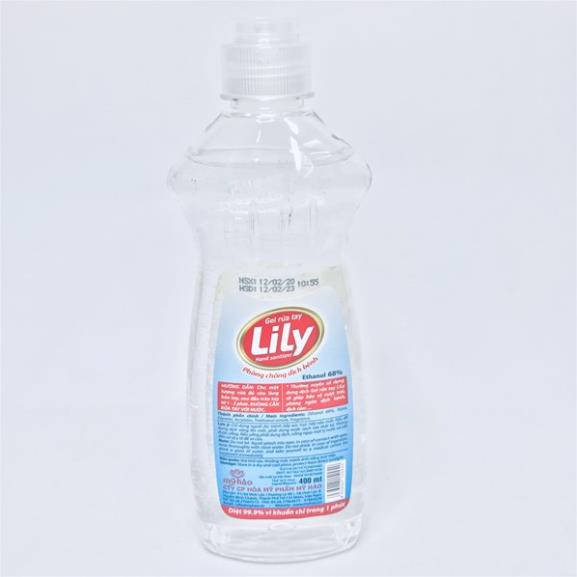 GEL RỬA TAY KHÔ LILY 400ML [pakuda] | BigBuy360 - bigbuy360.vn